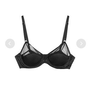 Fleur du mal top stitch Bebe bra